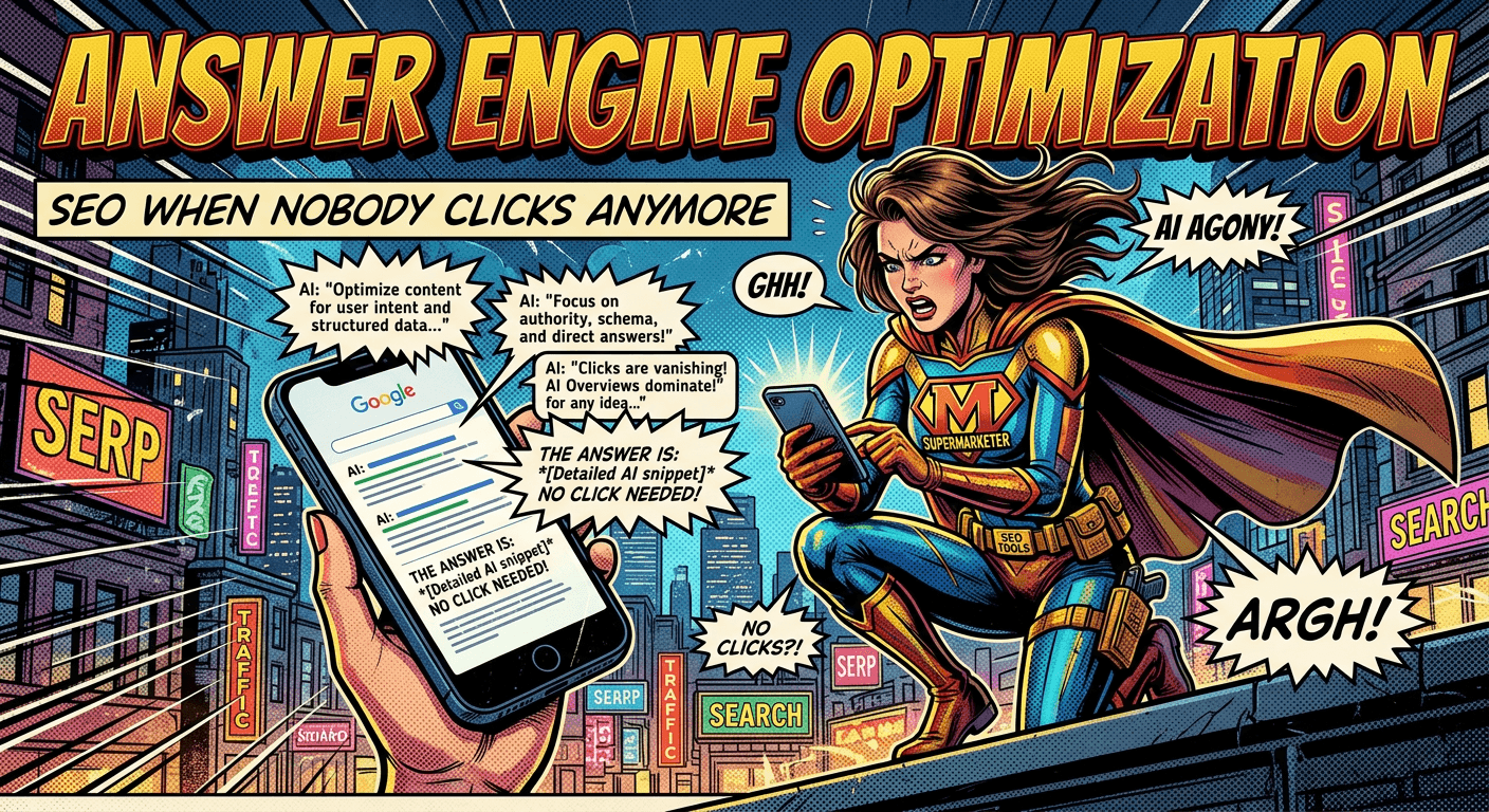 Answer Engine Optimization: SEO When Nobody Clicks Anymore